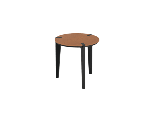 Addict Alto pedestal table