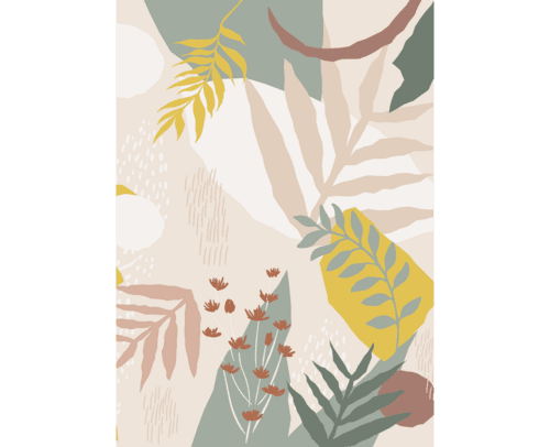 De Ninon panoramic wallpaper - Botanist B 